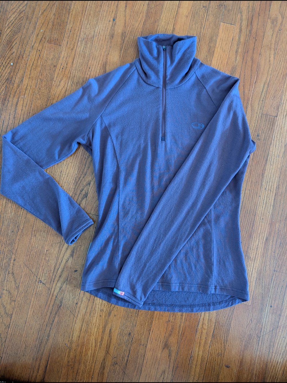 ICEBREAKER Quarter Zip Women's Merino Wool Sweater